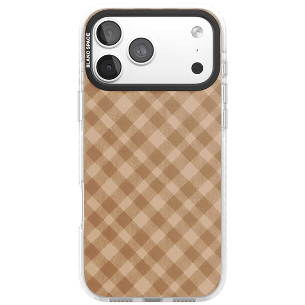 Beige Gingham