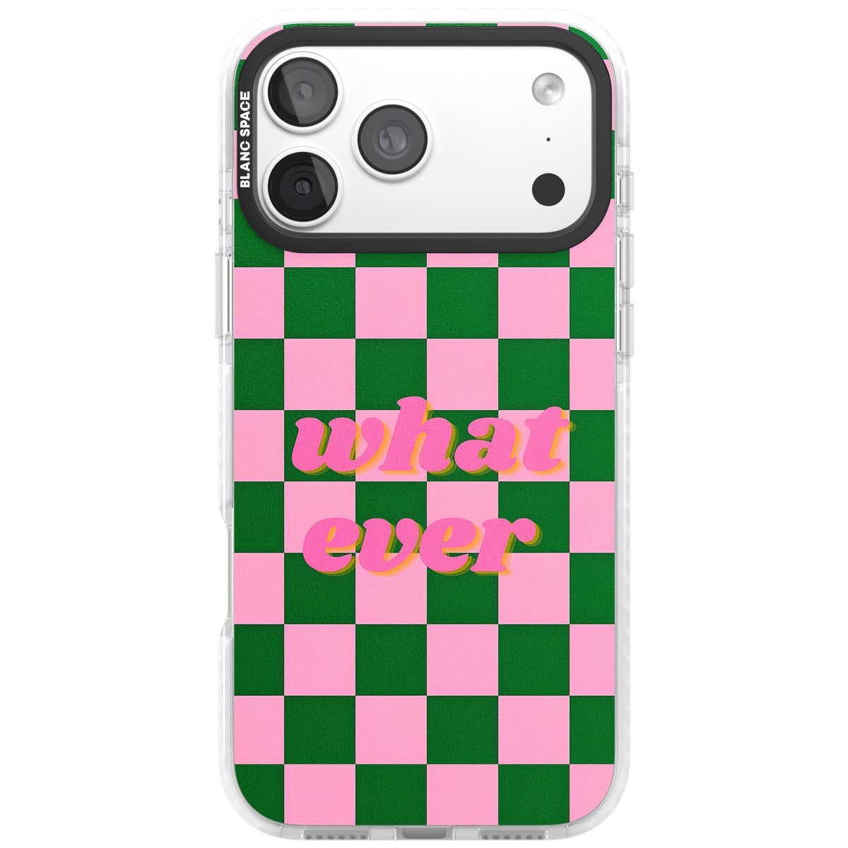 Whatever iPhone 18 Pro Max Impact Clear Phone Case front