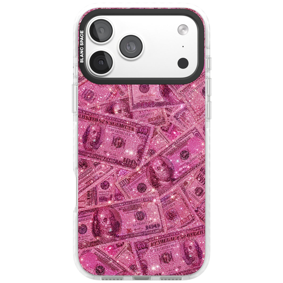 Glamorous iPhone 18 Pro Max Impact Clear Phone Case front