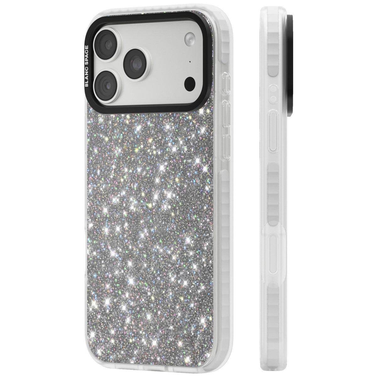 Diamond iPhone 18 Pro Max Impact Clear Phone Case side