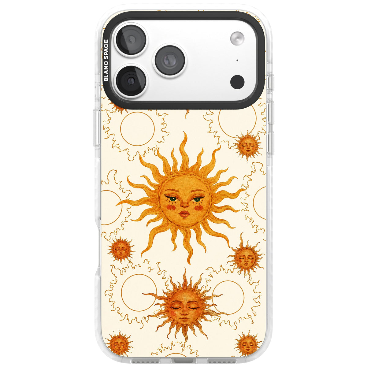 Solstice Muse iPhone 18 Pro Max Impact Clear Phone Case front