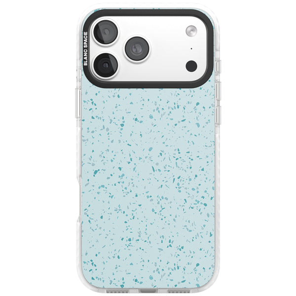 Light Blue Terrazzo Pattern