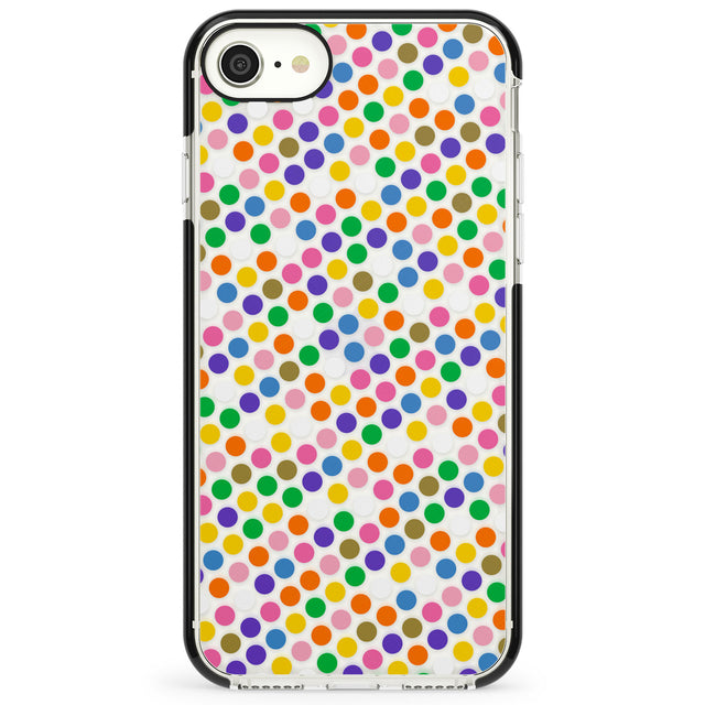 Multicolour Polka-dot Fiesta Impact Phone Case for iPhone SE