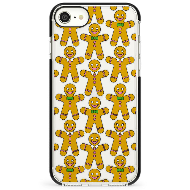 Gingerbread Cookie Pattern Impact Phone Case for iPhone SE
