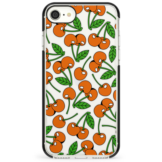Orchard Fresh Cherries Impact Phone Case for iPhone SE