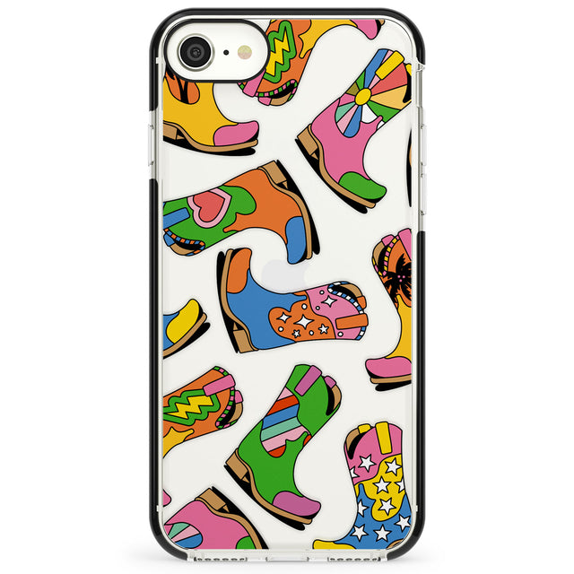 Starburst Boots Impact Phone Case for iPhone SE