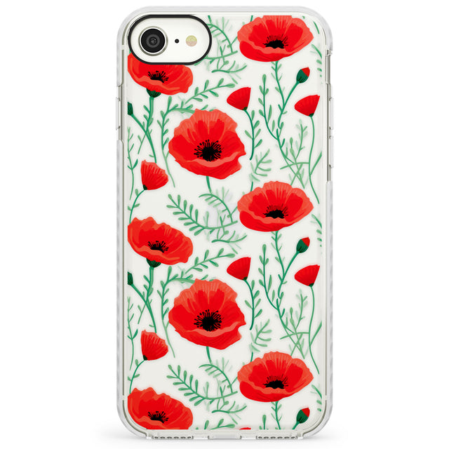 Poppy GardenImpact Phone Case for iPhone SE