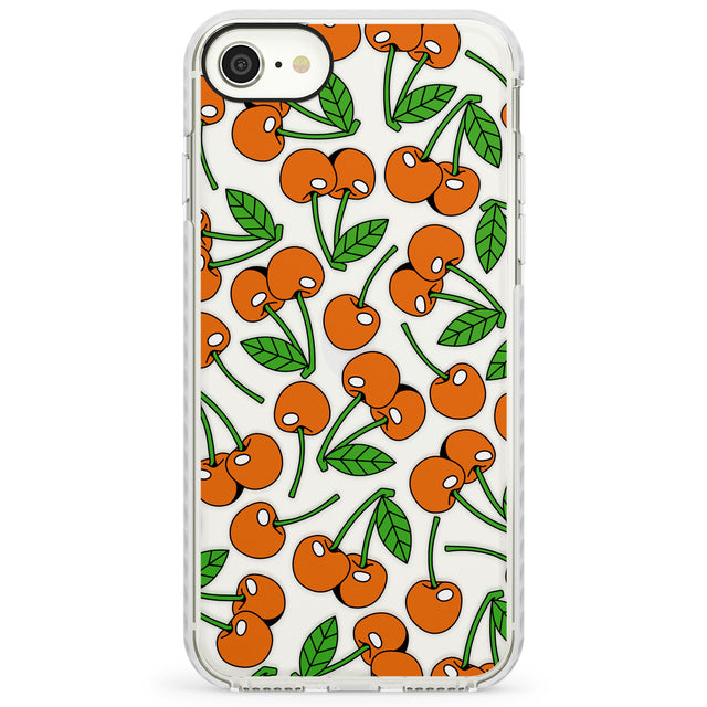 Orchard Fresh CherriesImpact Phone Case for iPhone SE
