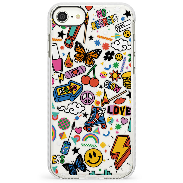 Electric LoveImpact Phone Case for iPhone SE