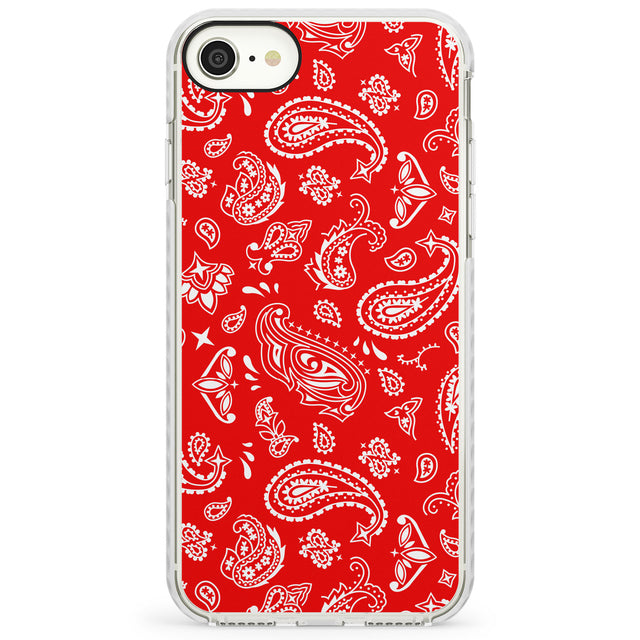 Red BandanaImpact Phone Case for iPhone SE