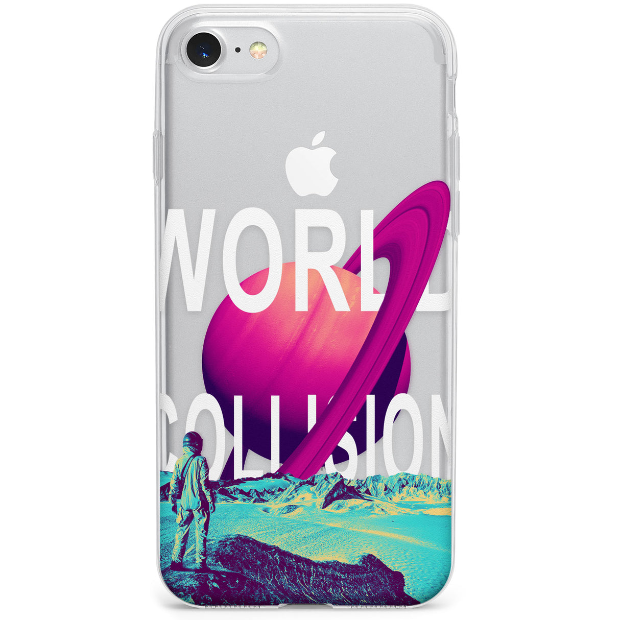 World Collision Phone Case for iPhone SE 2020, iPhone SE 2022