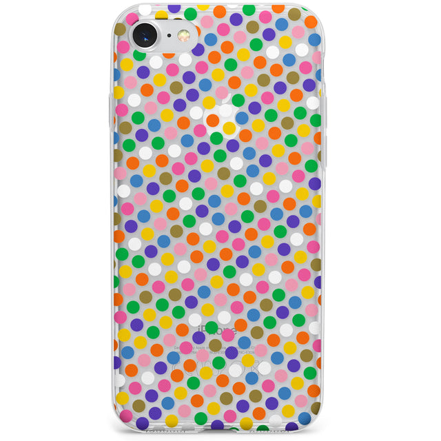Multicolour Polka-dot Fiesta Phone Case for iPhone SE 2020, iPhone SE 2022