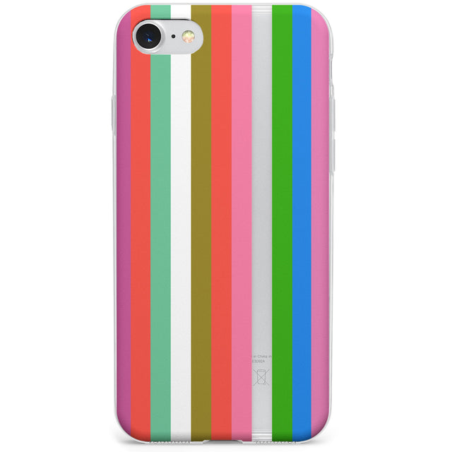Vibrant Stripes Phone Case for iPhone SE 2020, iPhone SE 2022