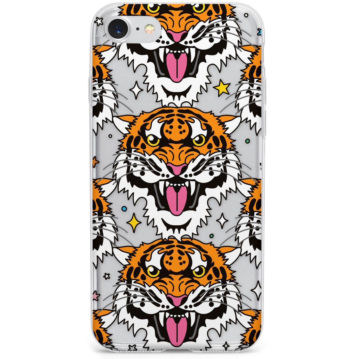 Fierce Jungle Tigers Phone Case for iPhone SE 2020, iPhone SE 2022