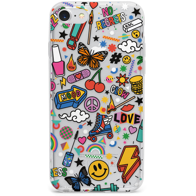 Electric Love Phone Case for iPhone SE 2020, iPhone SE 2022