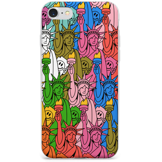 Multicolour Liberty Pattern Phone Case for iPhone SE 2020, iPhone SE 2022