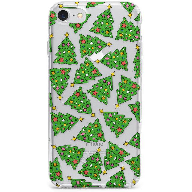 Christmas Tree Pattern Phone Case for iPhone SE 2020, iPhone SE 2022