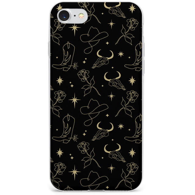 Celestial West Pattern Phone Case for iPhone SE 2020, iPhone SE 2022