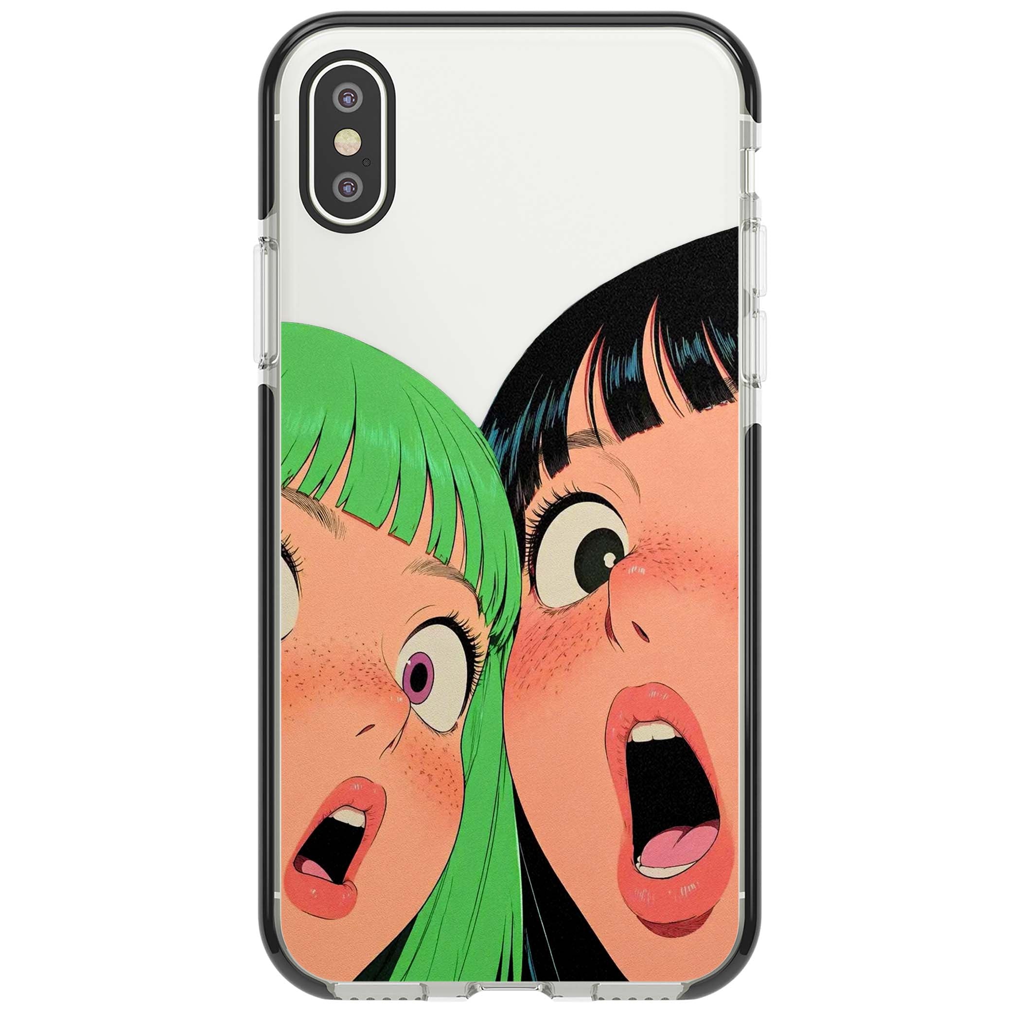 Gasp for her iPhone case | Black Impact case for iPhone X, iPhone XS Max, iPhone XR