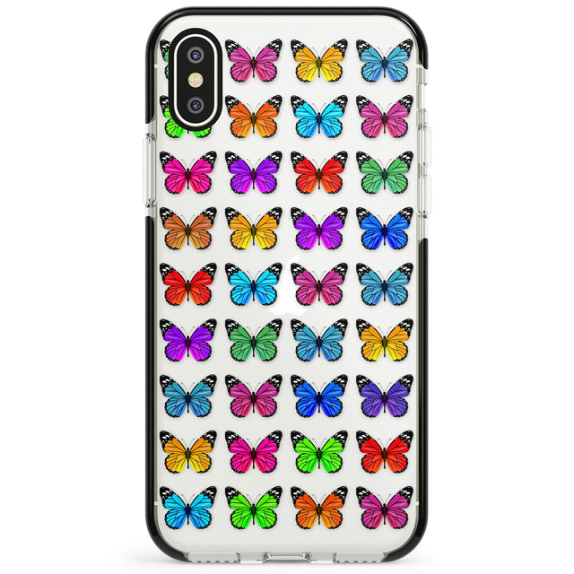 Colourful Butterfly Pattern Phone Case for iPhone X XS Max XR