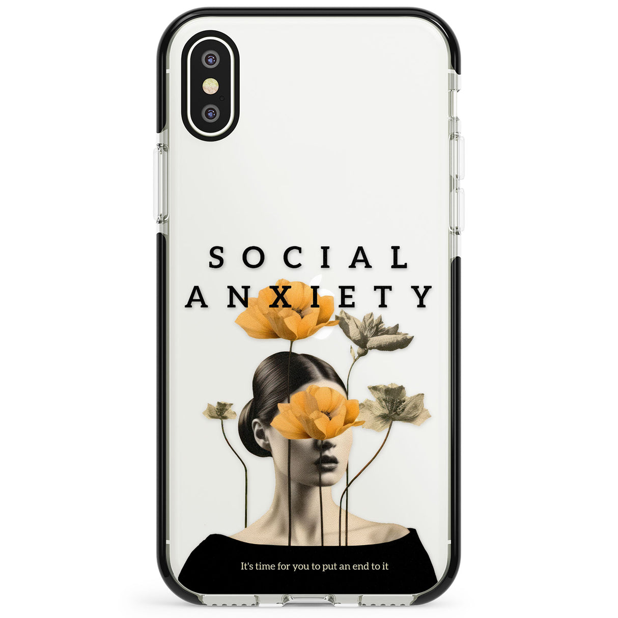 Social Anxiety Phone Case for iPhone X XS Max XR