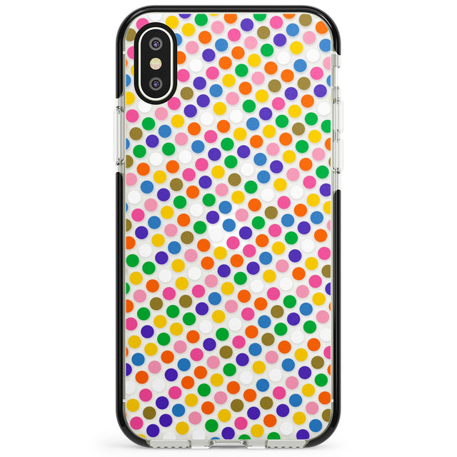 Multicolour Polka-dot Fiesta Phone Case for iPhone X XS Max XR