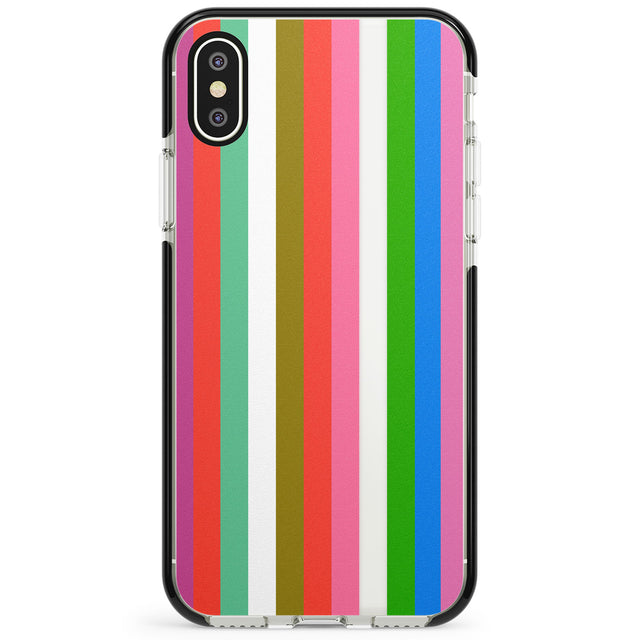 Vibrant Stripes Phone Case for iPhone X XS Max XR