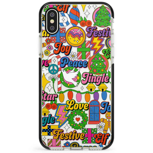 Peace & Festivities Phone Case for iPhone X XS Max XR