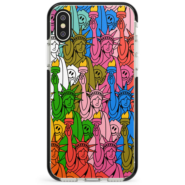 Multicolour Liberty Pattern Phone Case for iPhone X XS Max XR