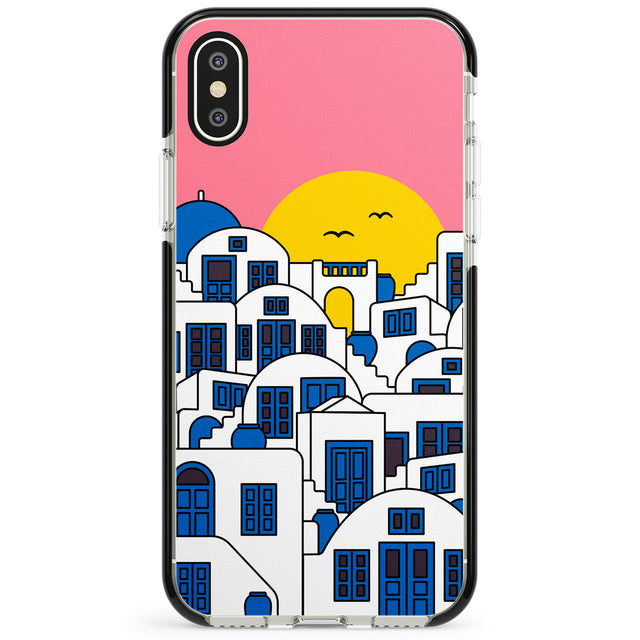 Santorini Sunset Phone Case for iPhone X XS Max XR