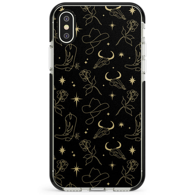 Celestial West Pattern Phone Case for iPhone X XS Max XR
