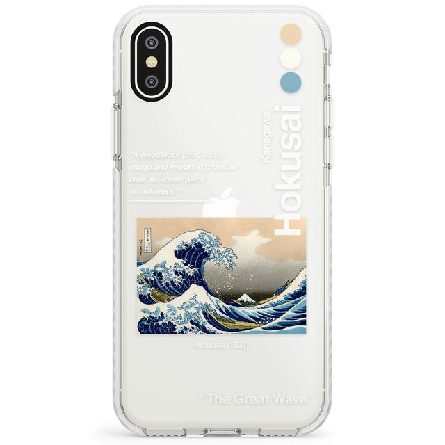 The Great Wave Impact Phone Case for iPhone X XS Max XR
