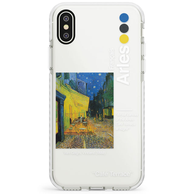 Cafe Terrace at Night Impact Phone Case for iPhone X XS Max XR