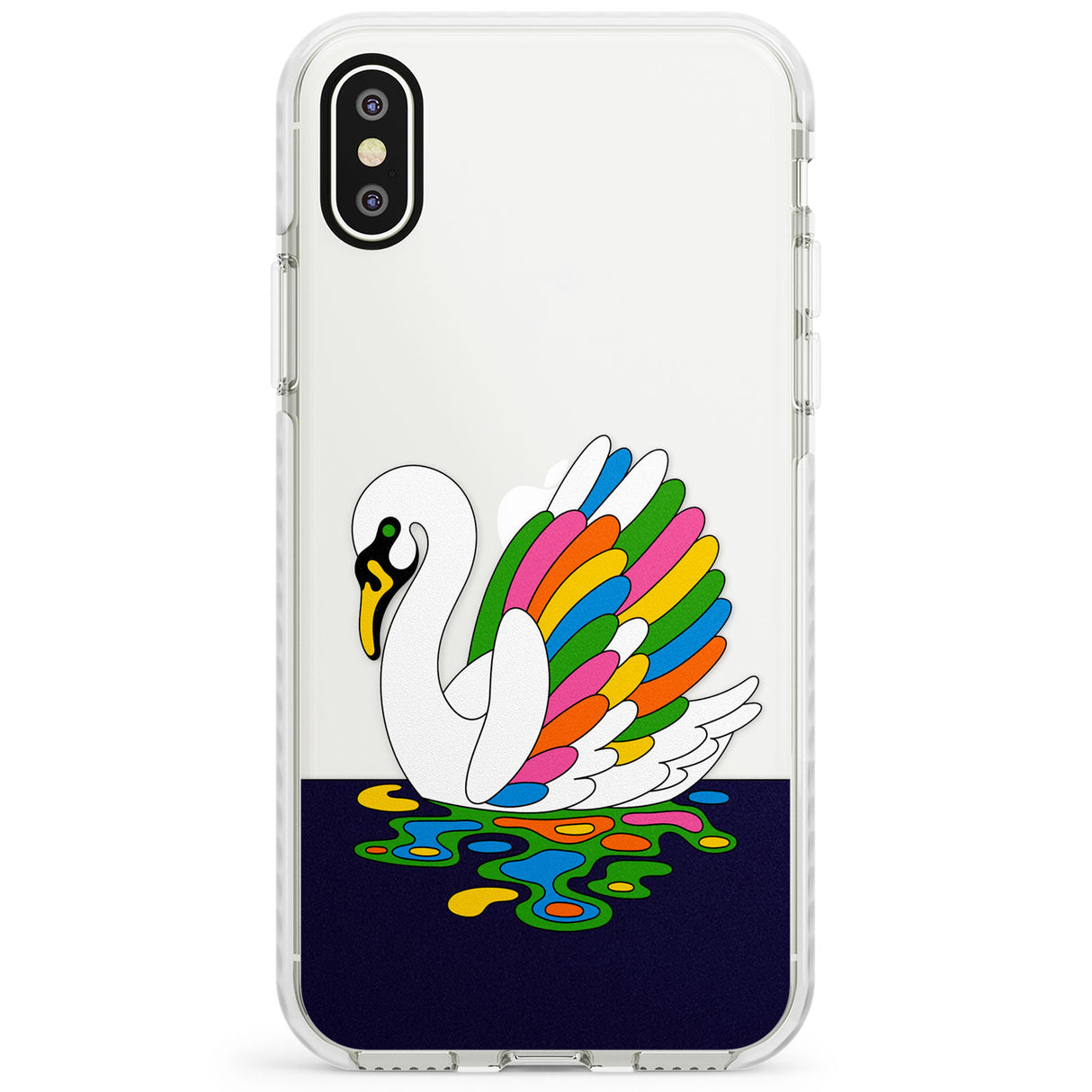 Serene Swan Impact Phone Case for iPhone X XS Max XR