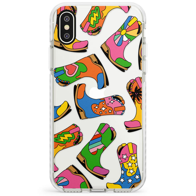 Starburst Boots Impact Phone Case for iPhone X XS Max XR