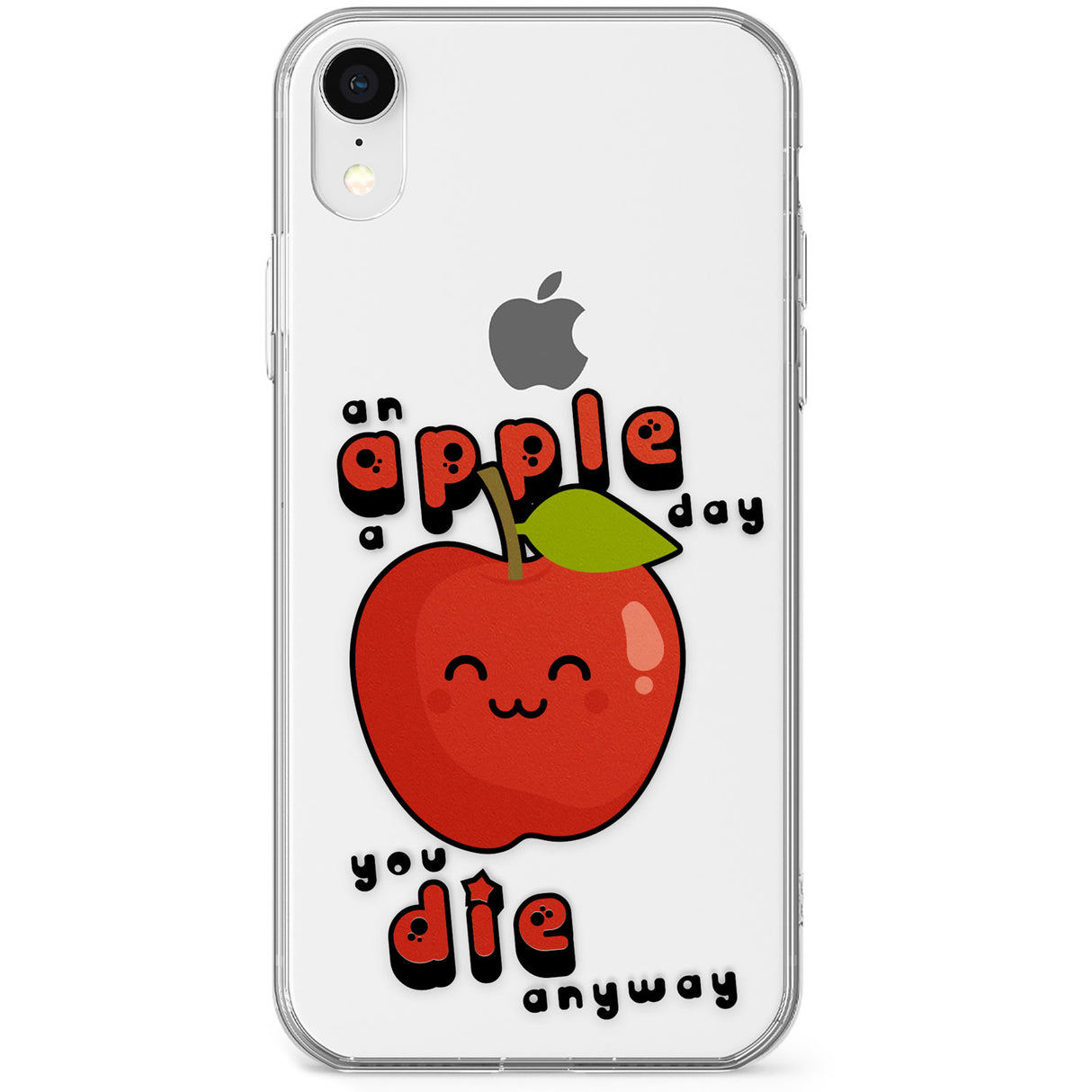 An Apple a Day Phone Case for iPhone X, XS Max, XR