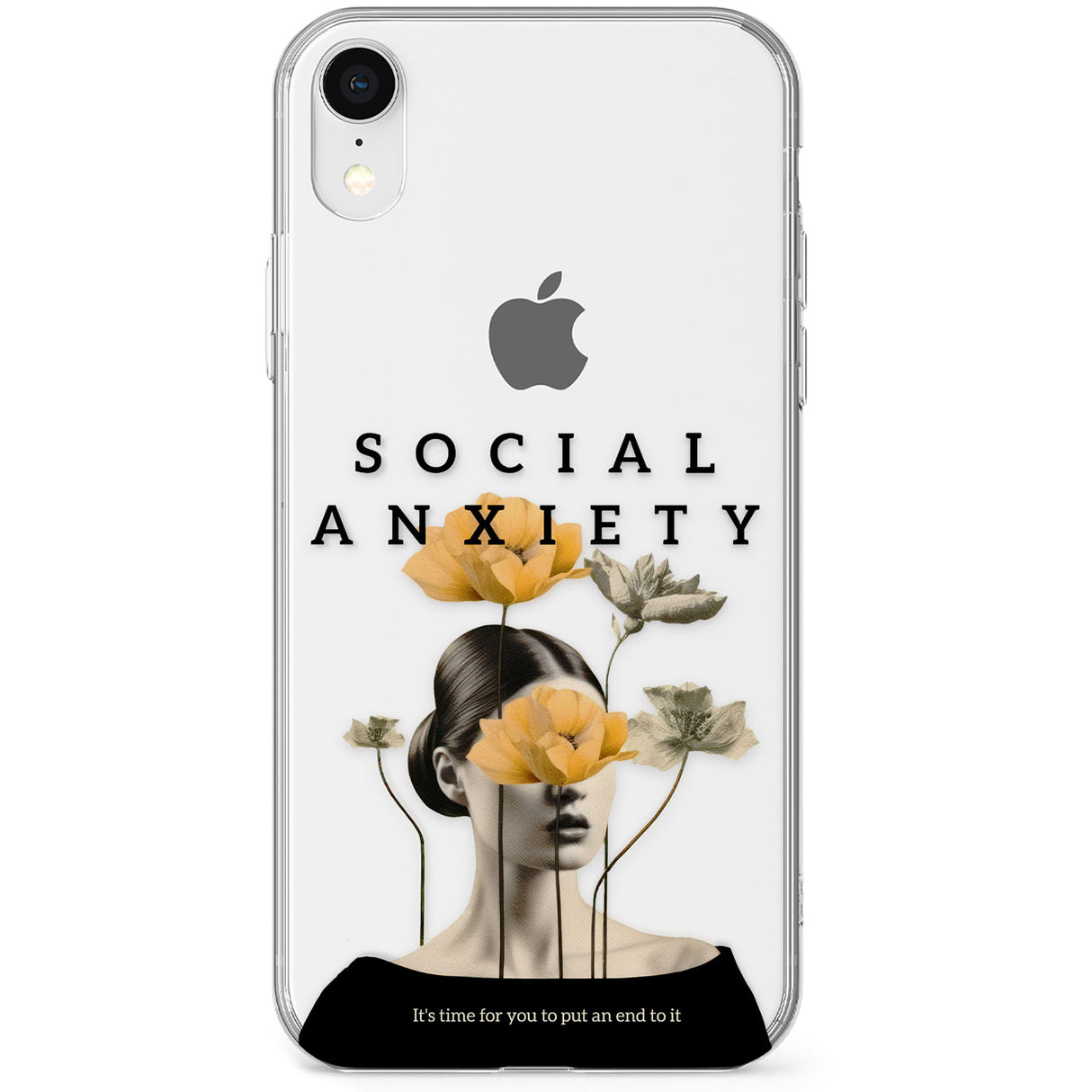 Social Anxiety Phone Case for iPhone X, XS Max, XR