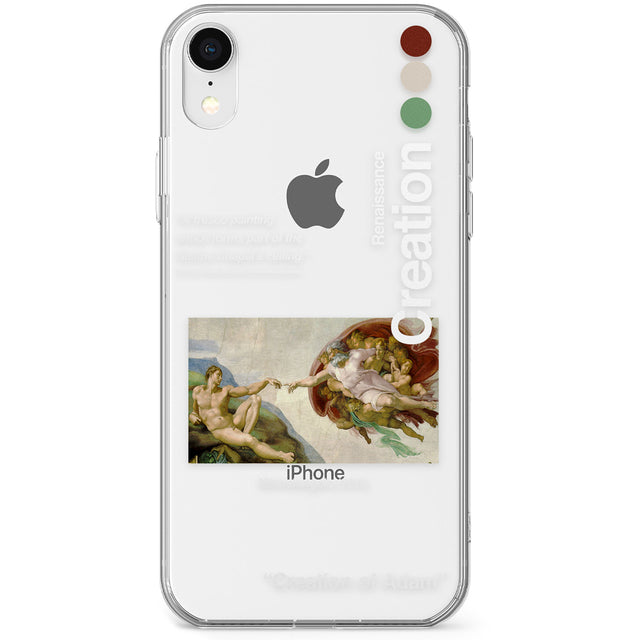Creation of Adam - Michelangelo Phone Case for iPhone X, XS Max, XR
