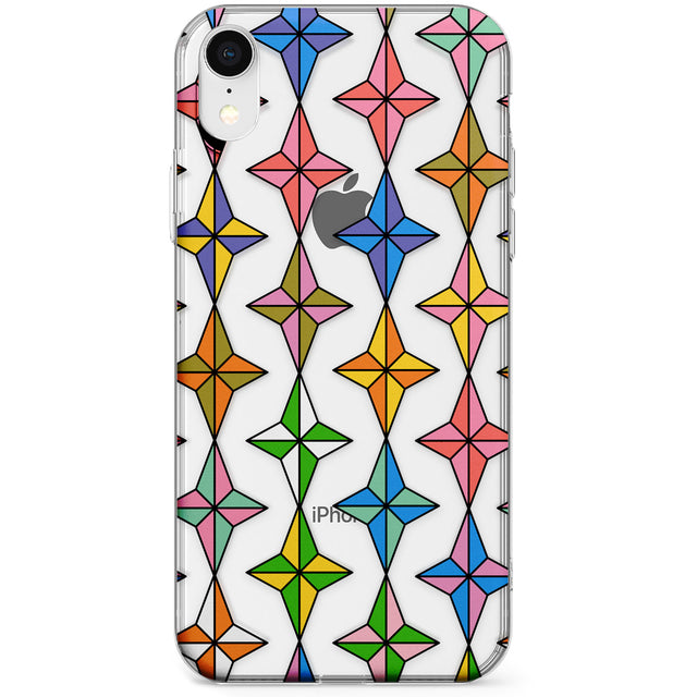 Multi Colour Stars Pattern Phone Case for iPhone X, XS Max, XR