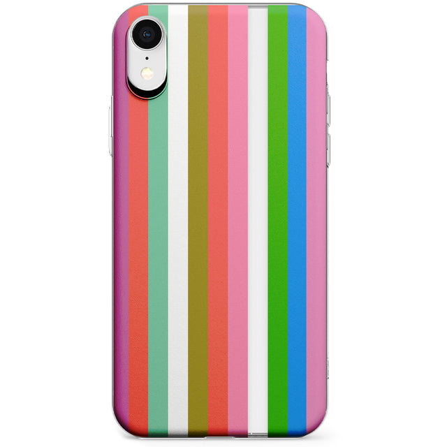 Vibrant Stripes Phone Case for iPhone X, XS Max, XR