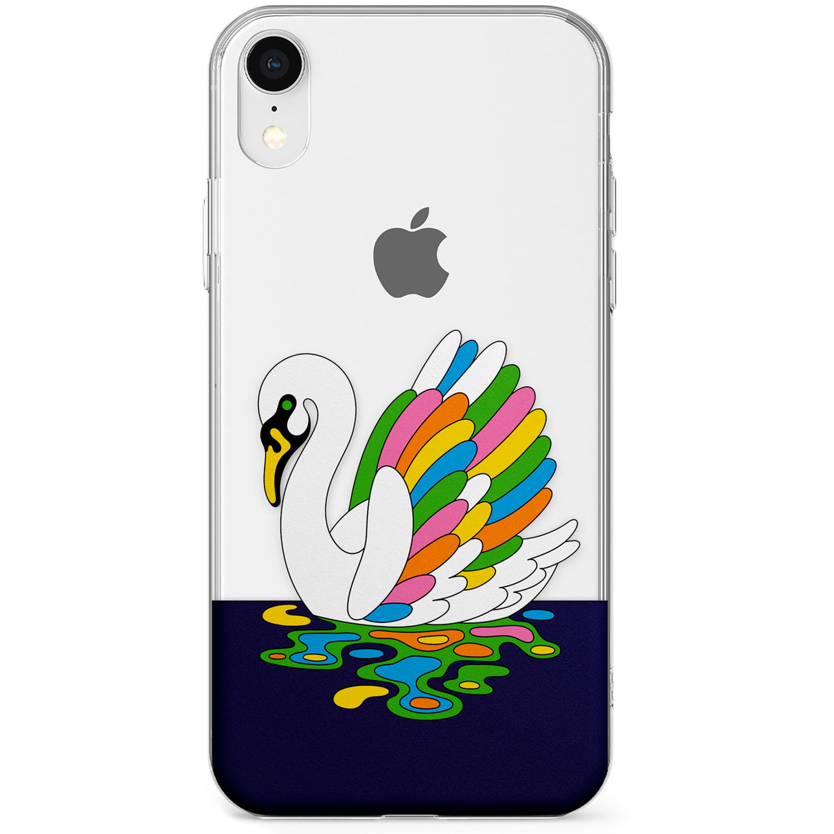 Serene Swan Phone Case for iPhone X, XS Max, XR