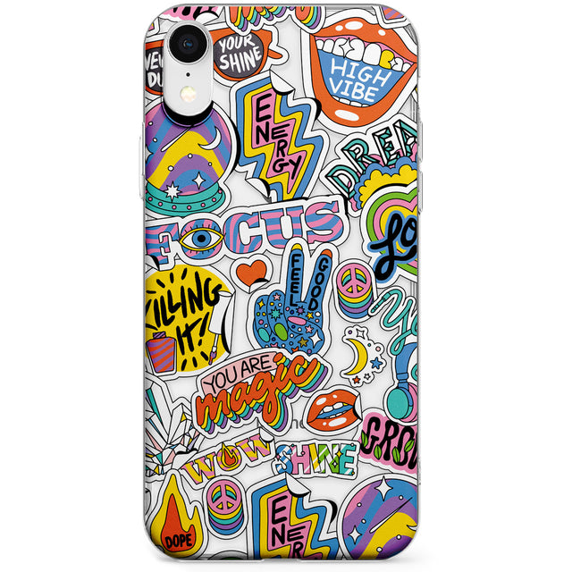 Magic Sticker Collage Phone Case for iPhone X, XS Max, XR
