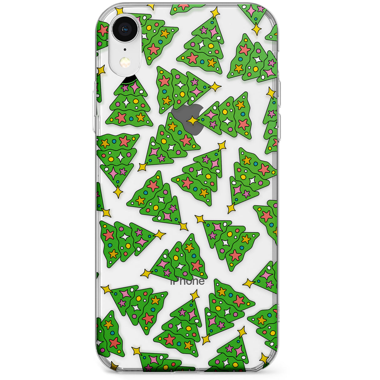 Christmas Tree Pattern Phone Case for iPhone X, XS Max, XR
