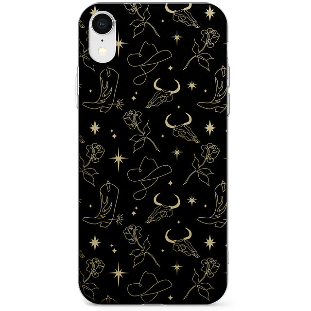 Celestial West Pattern Phone Case for iPhone X, XS Max, XR