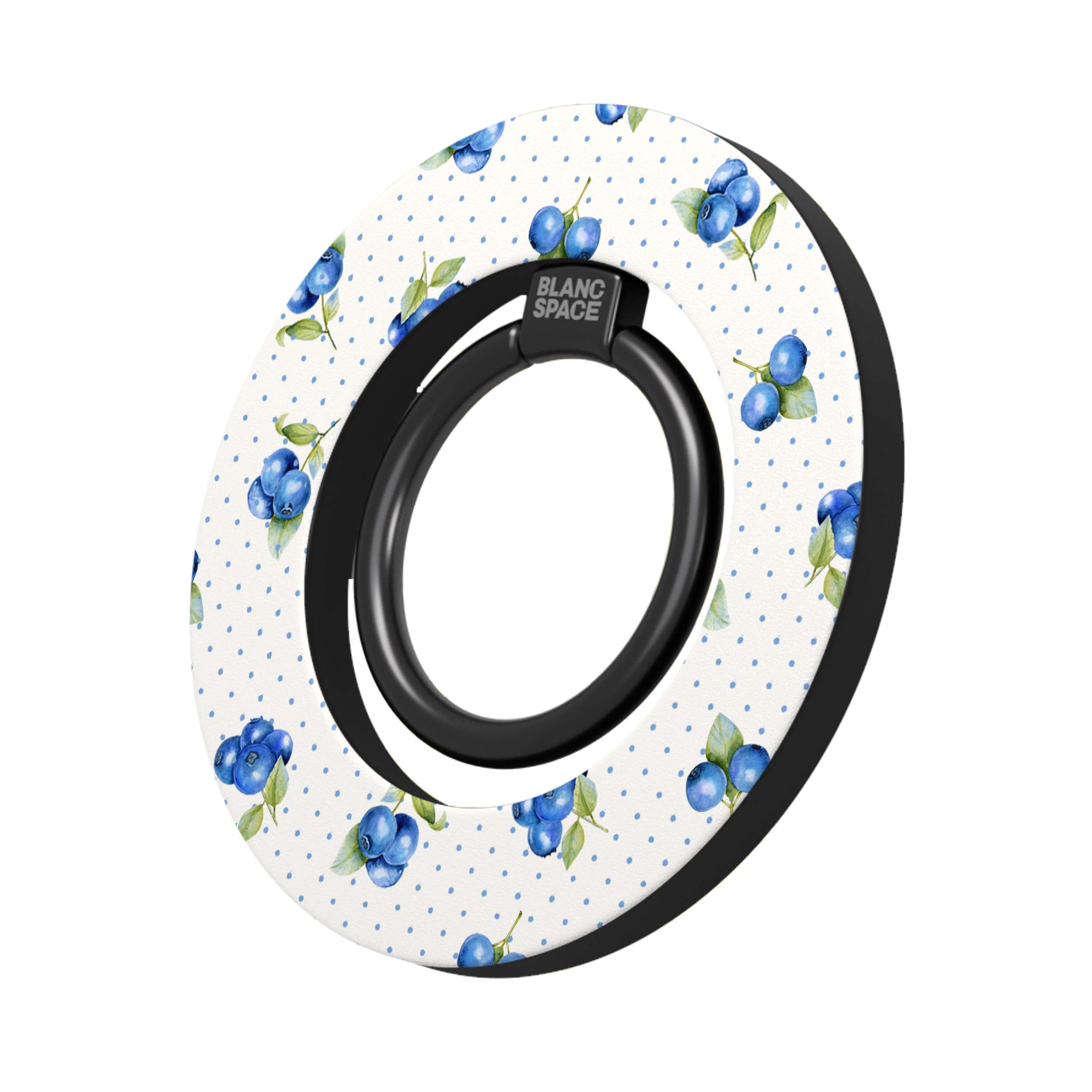 Blueberry Dot Magsafe Grip Magsafe Grip Black
