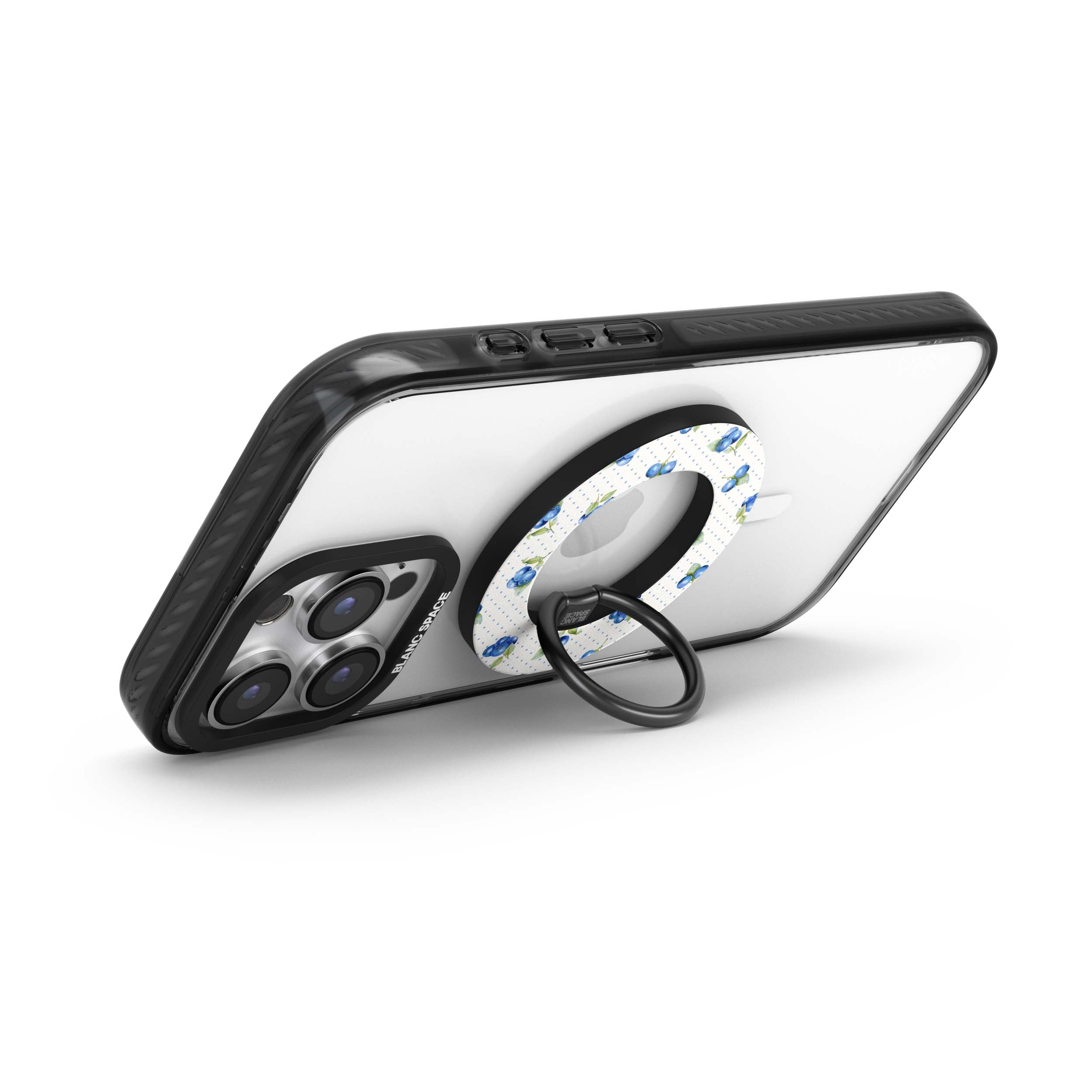 Blueberry Dot Magsafe Grip Magsafe Grip Black