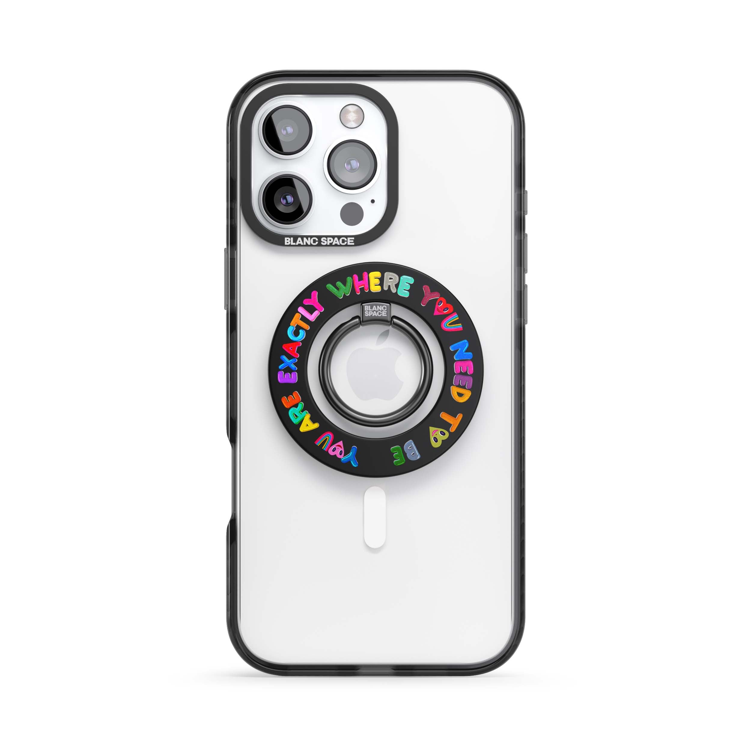 Oil Painted Hearts Magsafe Grip Magsafe Grip Black