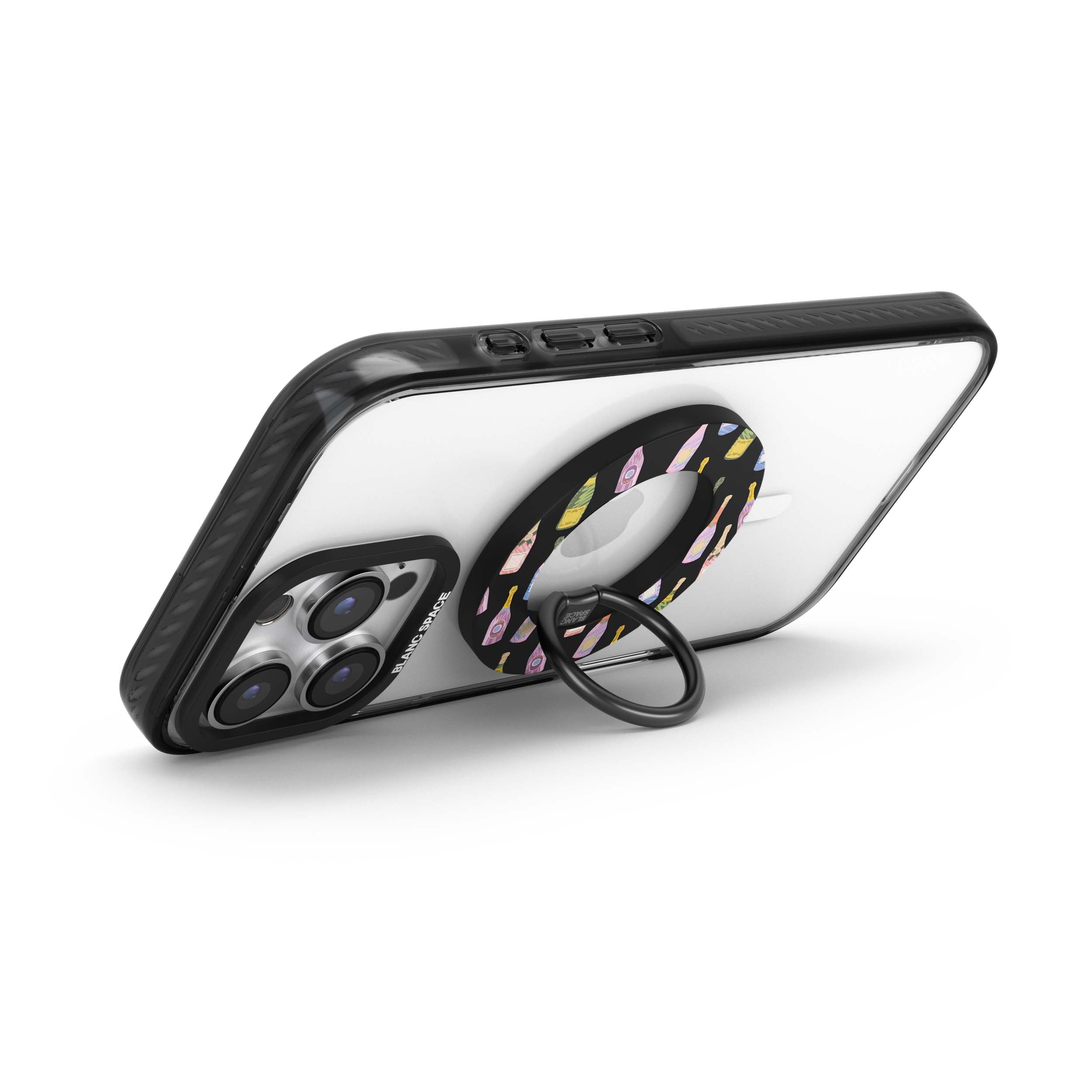 Seafood Pattern Magsafe Grip Magsafe Grip Black