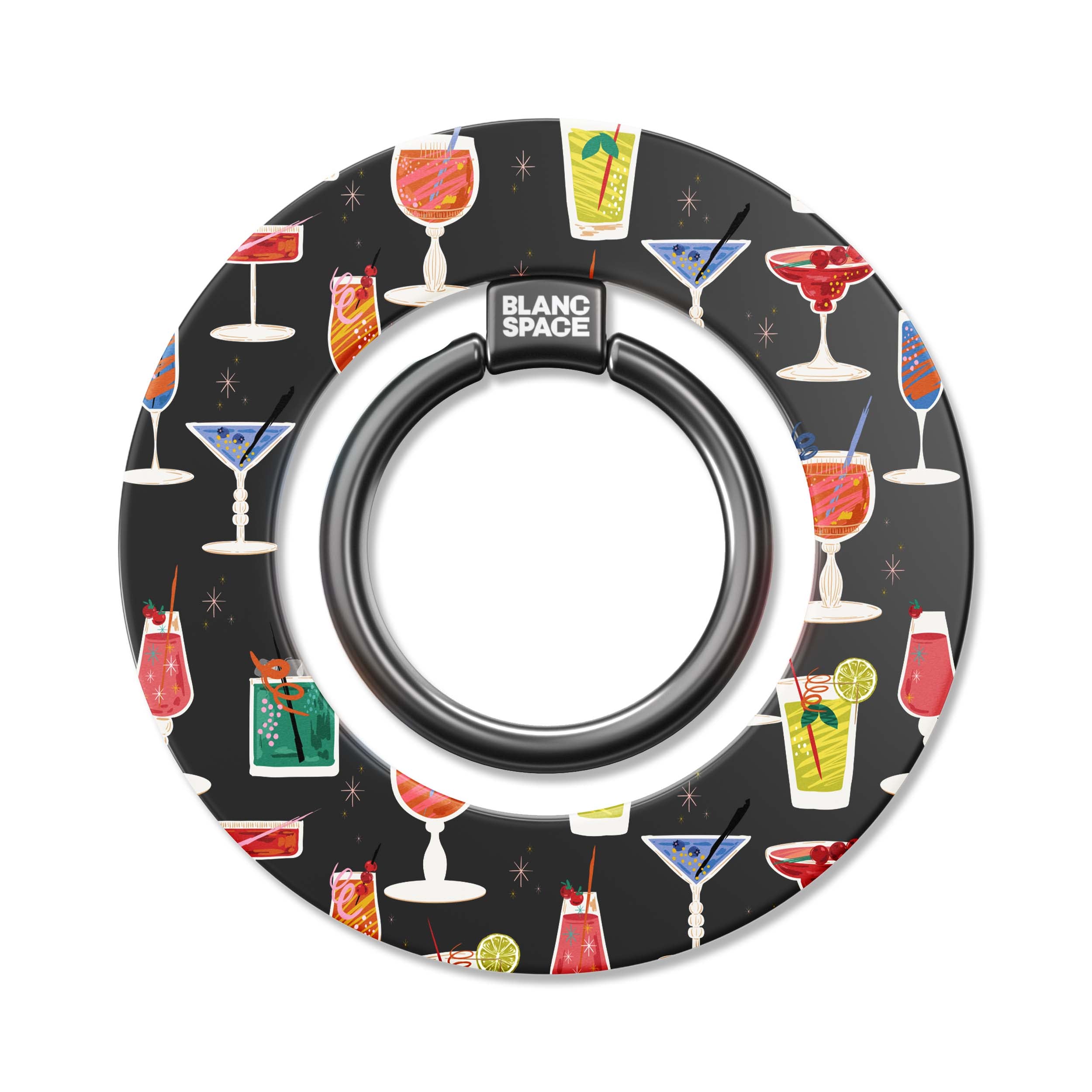 Seafood Pattern Magsafe Grip Magsafe Grip Black