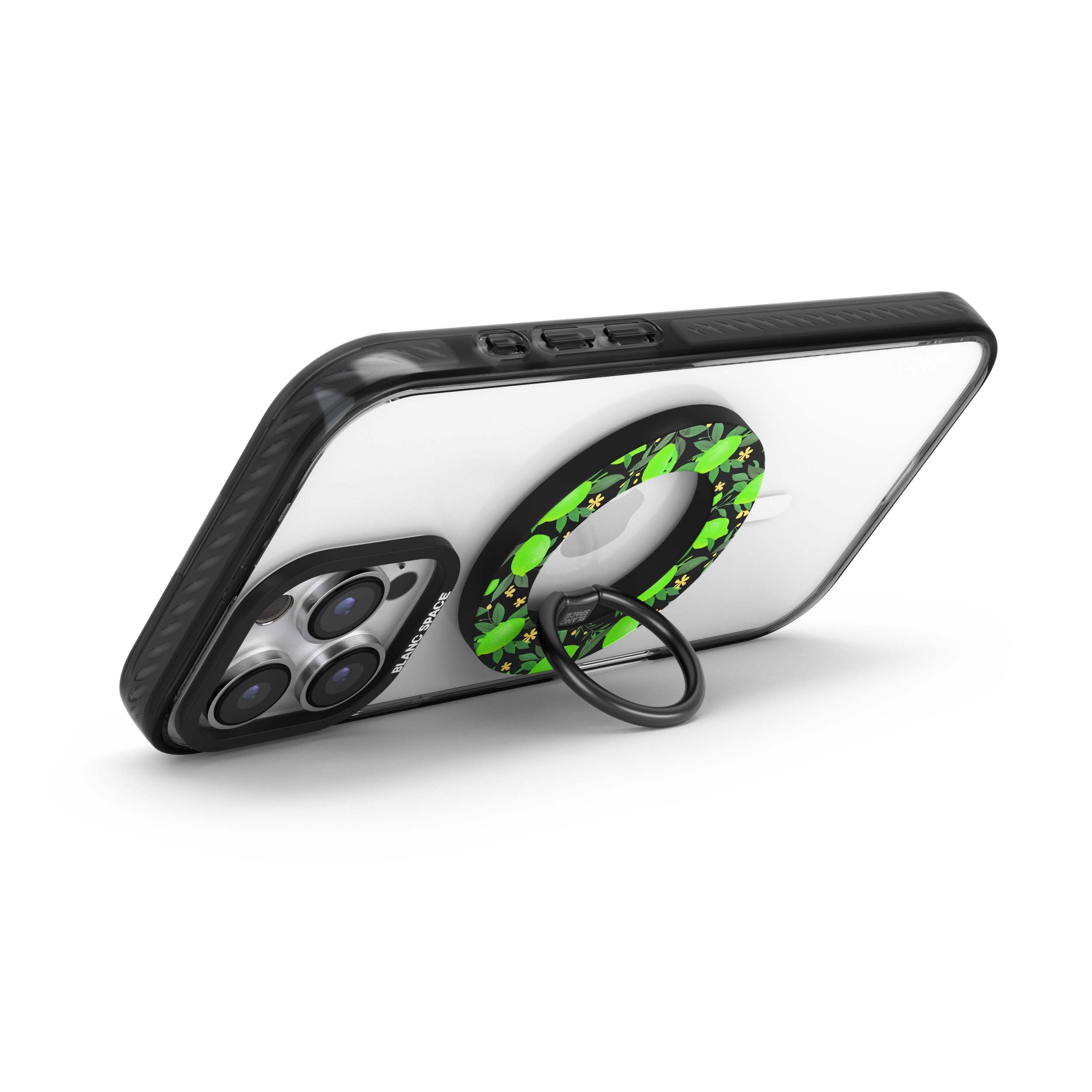 Lime Pattern Magsafe Grip Magsafe Grip Black